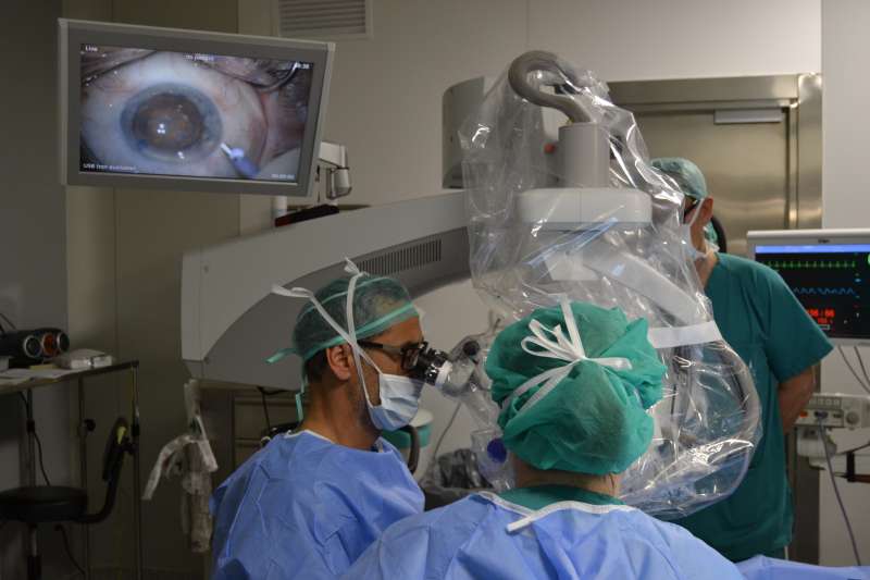 La Unidad de Retina del Servicio de Oftalmología del Consorci Hospitalari Provincial de Castelló. EPDA La Unidad de Retina del Servicio de Oftalmología del Consorci Hospitalari Provincial de Castelló. EPDA