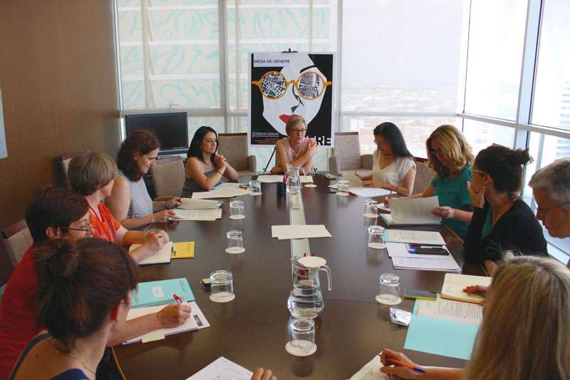 Imagen de la Mesa de Género Imagen de la Mesa de Género