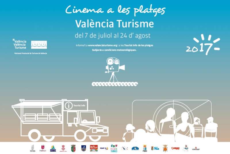 Cinema a les platges. Cinema a les platges.