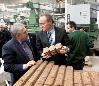 Fabra asiste a la inauguraci�n de la Planta de Biomasa de Crevillente. Foto EPDA