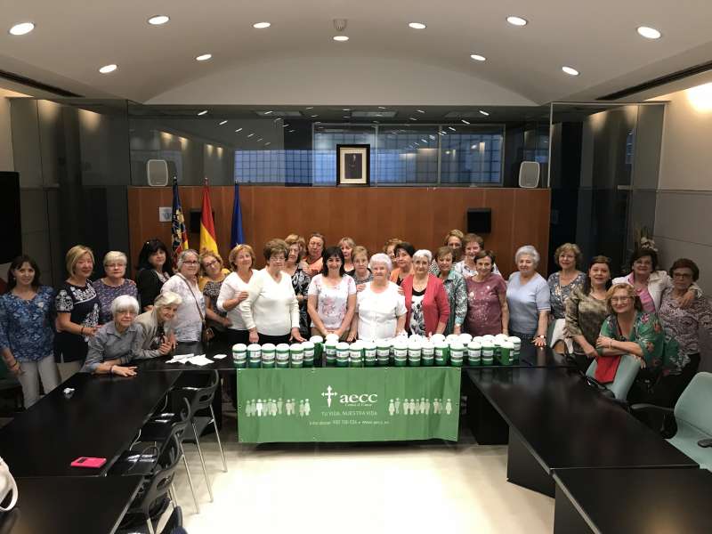 Participantes en la cuestación en Massamagrell. EPDA Participantes en la cuestación en Massamagrell. EPDA