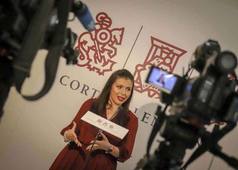 La síndica de Cs en Les Corts Mari Carmen Sánchez. La síndica de Cs en Les Corts Mari Carmen Sánchez.