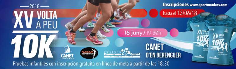 Cartel de la Volta a Peu de Canet. EPDA Cartel de la Volta a Peu de Canet. EPDA