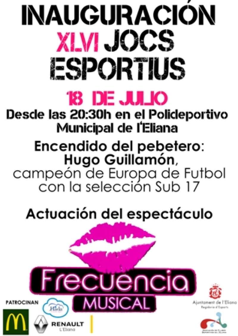 Cartel de la inauguración. EPDA Cartel de la inauguración. EPDA