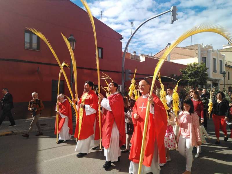 Celebración Domingo de Ramos. EPDA Celebración Domingo de Ramos. EPDA