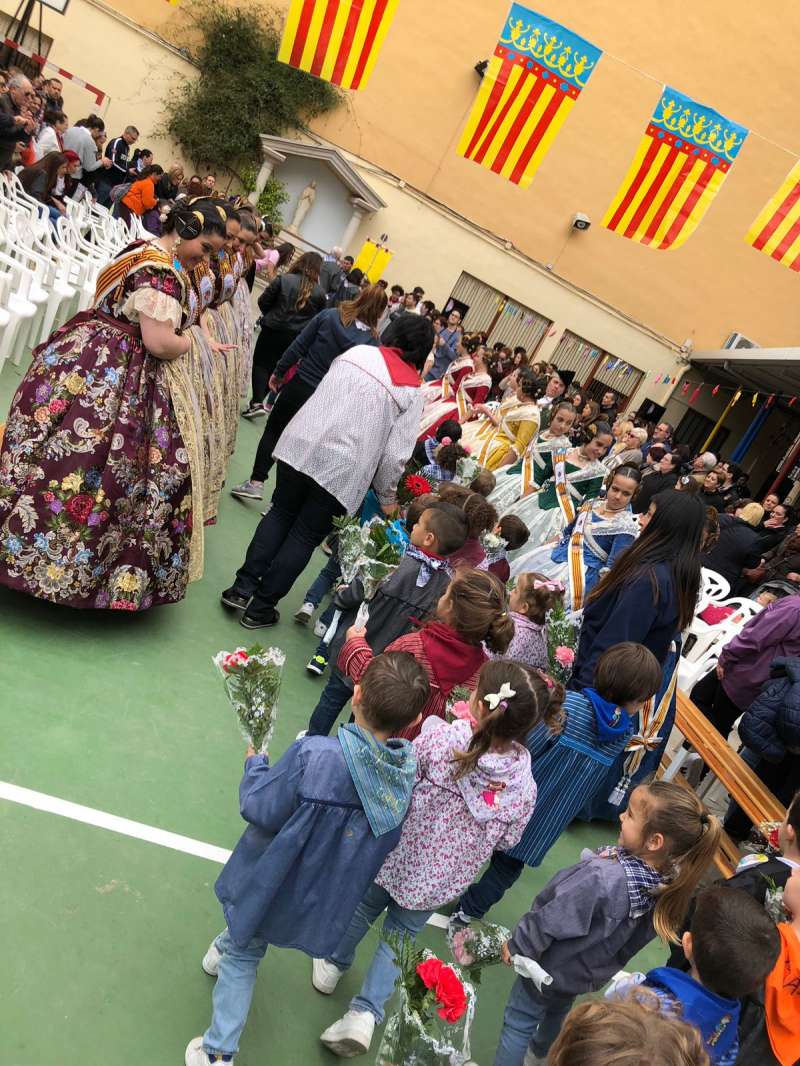 Falles als col·legis de Torrent. EPDA Falles als col·legis de Torrent. EPDA