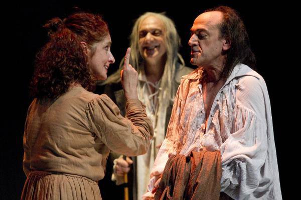 Una de las escenas de la obra de teatro. EPDA