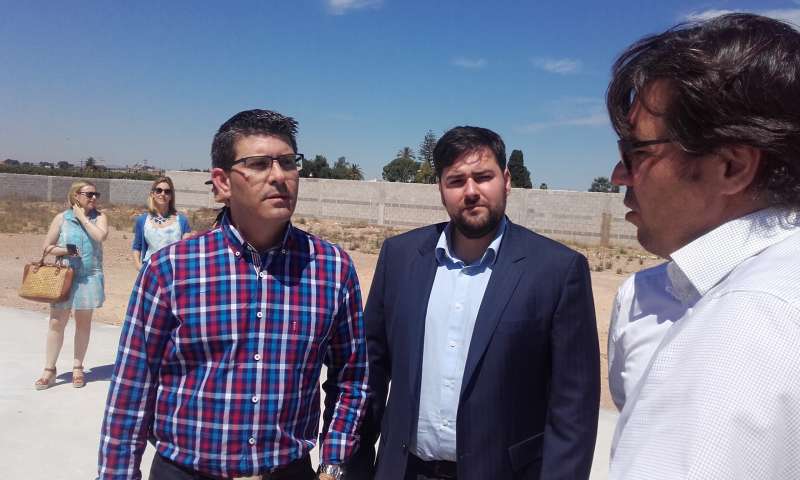 El presidente de la Diputación, Jorge Rodríguez, durante una visita a las instalaciones deportivas de Rafelbunyol. El presidente de la Diputación, Jorge Rodríguez, durante una visita a las instalaciones deportivas de Rafelbunyol.