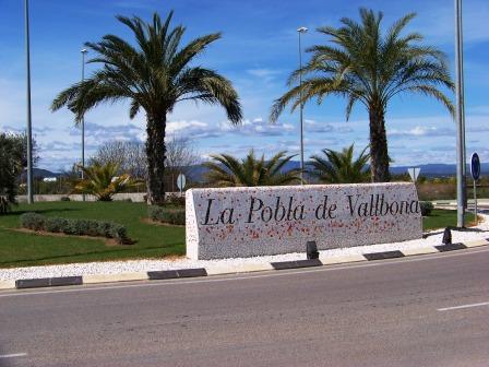 Acceso a la Pobla de Vallbona. Foto EPDA Acceso a la Pobla de Vallbona. Foto EPDA
