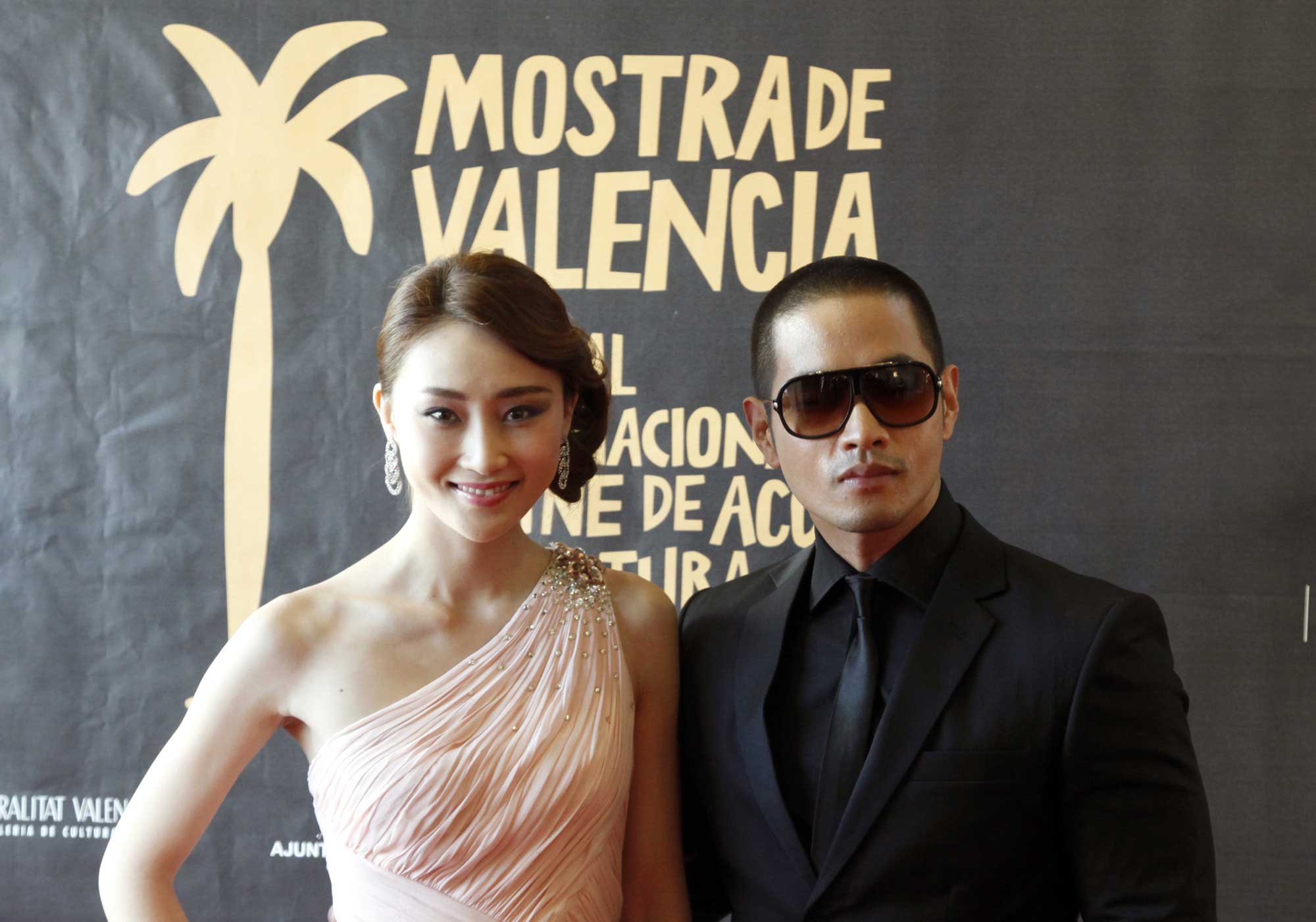 Protagonistas de 'Little big soldier', en Valencia. Protagonistas de 'Little big soldier', en Valencia.