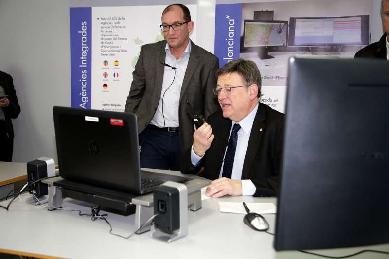 Felicitación del jefe del Consell a los equipos de emergencias por videoconferencia. Felicitación del jefe del Consell a los equipos de emergencias por videoconferencia.
