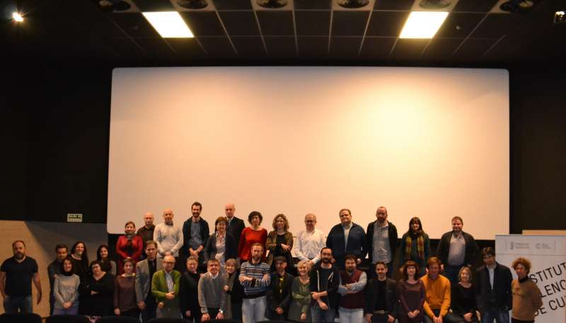 Inauguració de la trobada de filmoteques. Inauguració de la trobada de filmoteques.