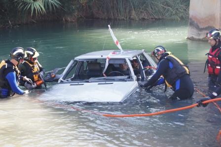 Curso ?Rescate en superficie, ríos, riadas e inundaciones?. Foto EPDA Curso ?Rescate en superficie, ríos, riadas e inundaciones?. Foto EPDA