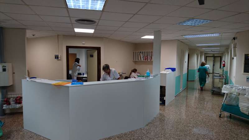 Reforma Sala de Cirugía del Hospital de Sagunt. EPDA Reforma Sala de Cirugía del Hospital de Sagunt. EPDA