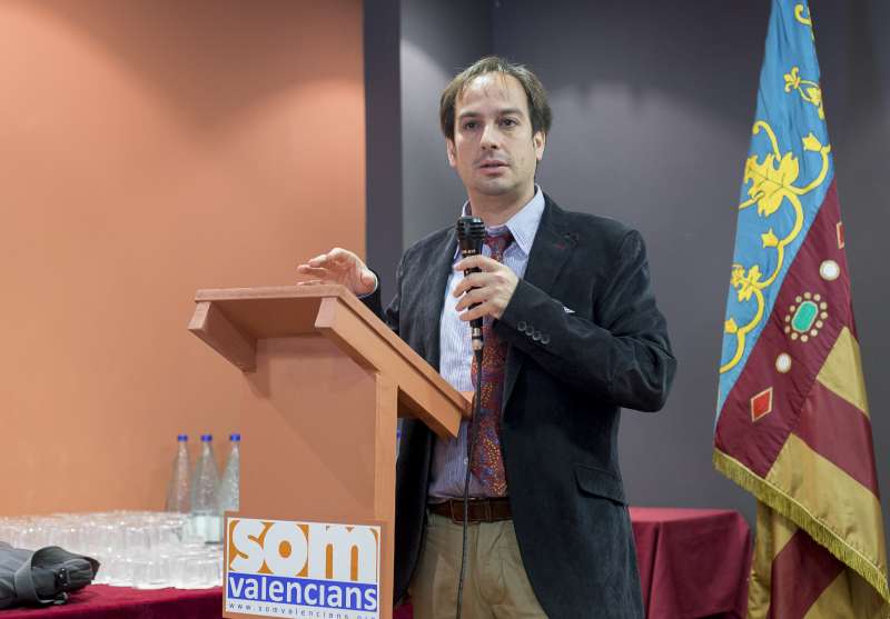 Jaume Hurtado, secretario general de Som. Jaume Hurtado, secretario general de Som.
