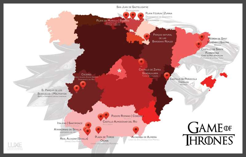 Itinerario de Juego de Tronos. EPDA Itinerario de Juego de Tronos. EPDA