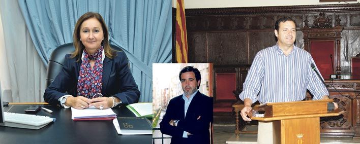 Concha Pel�ez y Sergio Muniesa, los preferidos, con Alfredo Castell� -en el centro- como �tlima opci�n.