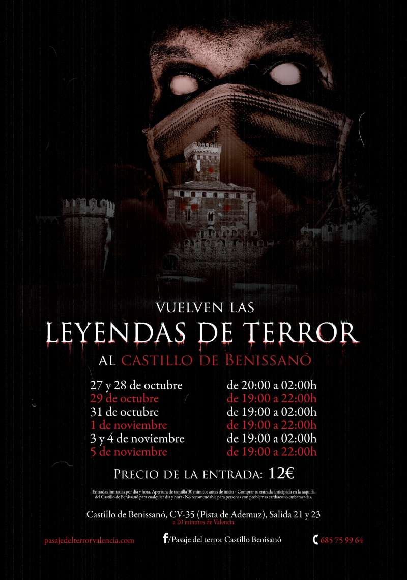 Cartel Leyendas de Terror Cartel Leyendas de Terror