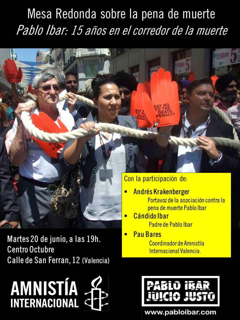 Cartel de convocatoria para la mesa redonda. Cartel de convocatoria para la mesa redonda.