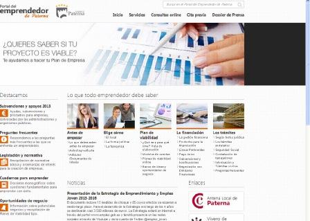Captura de imagen de la web del emprendedor. Captura de imagen de la web del emprendedor.
