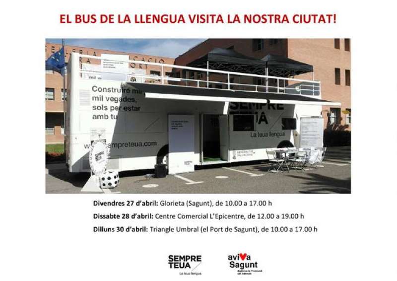 Cartell del Bus de la Llengua. EPDA Cartell del Bus de la Llengua. EPDA