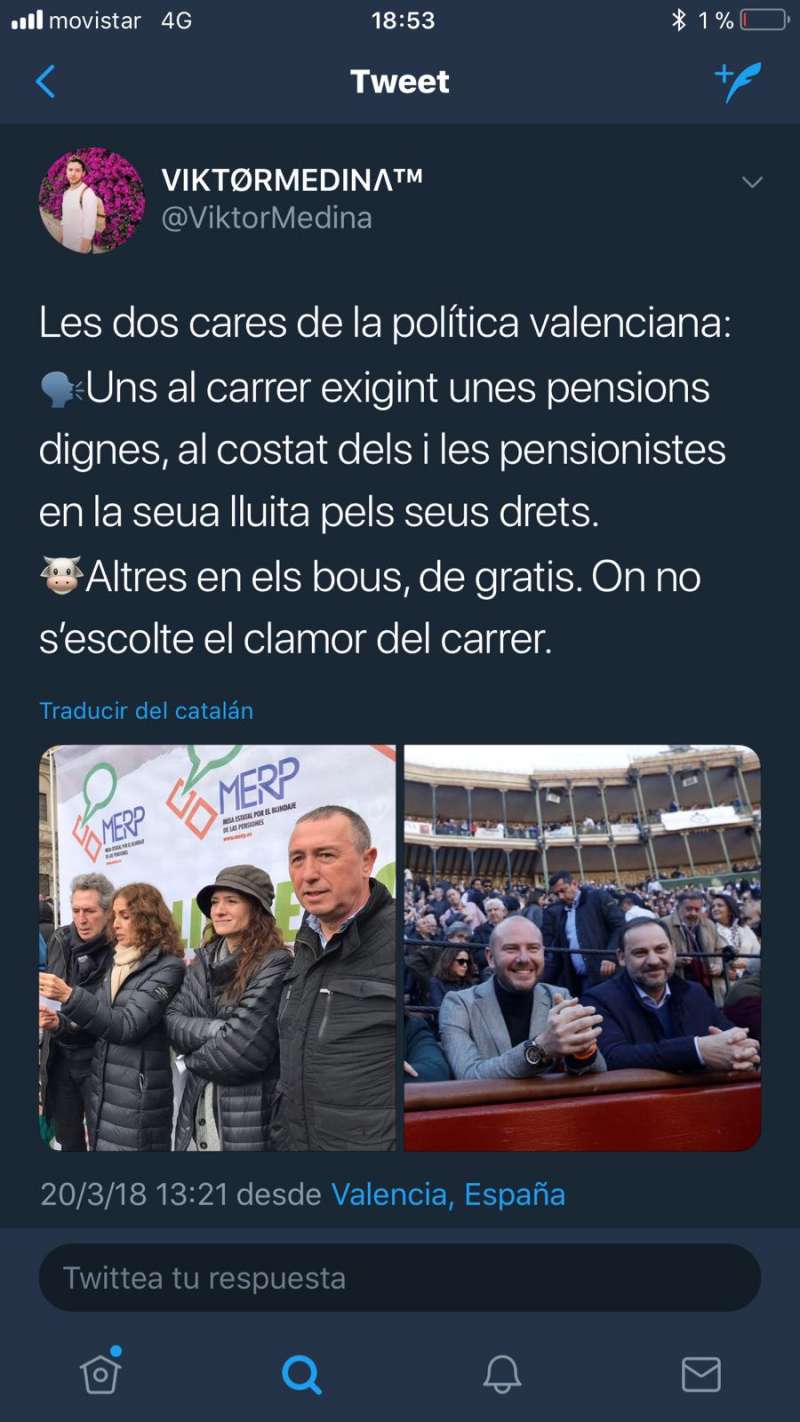 El concejal de Compromís de Torrent, Víctor Medina, recibió un ... El concejal de Compromís de Torrent, Víctor Medina, recibió un ...