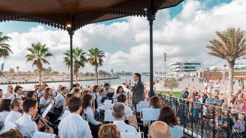 La Pèrgola de la Marina de València s La Pèrgola de la Marina de València s