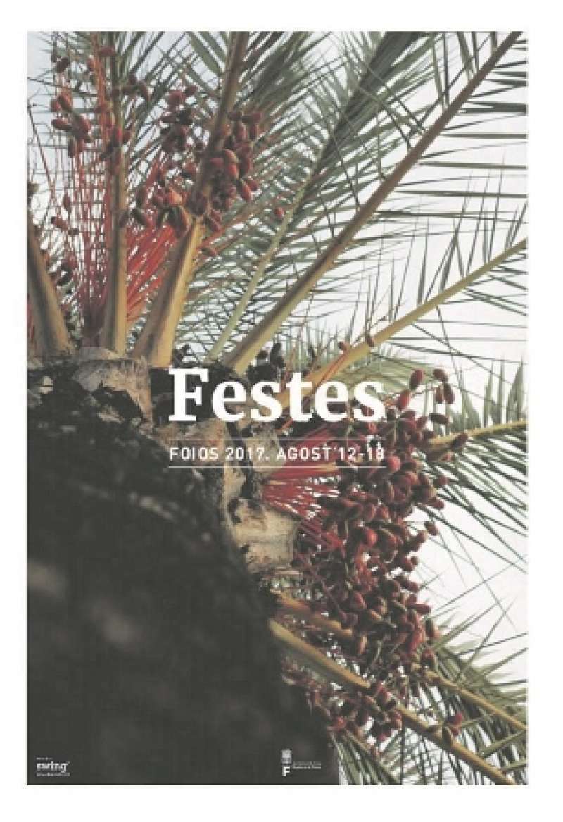 Cartell de les festes de Foios. EPDA Cartell de les festes de Foios. EPDA