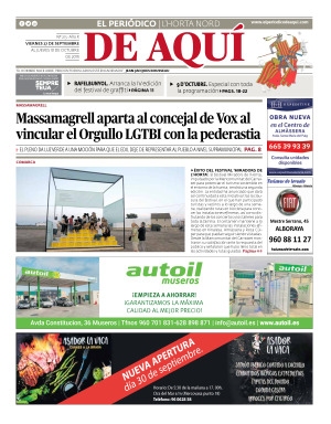 Horta Nord edición del 27 09 2019