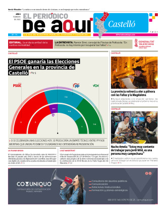 Provincia Castellón edición del 23 02 2022