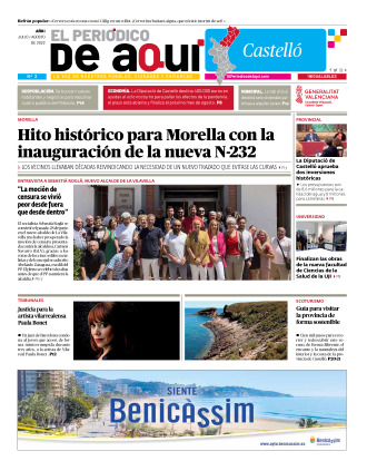 Provincia Castellón edición del 29 07 2022