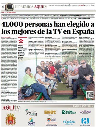 edición pdf Aquí TV 2018