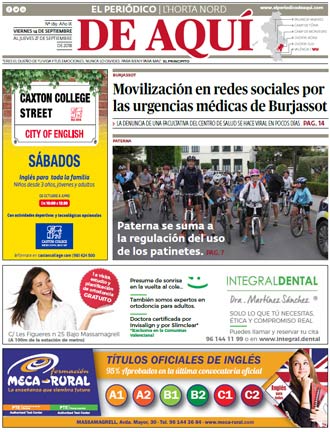 edición pdf 14 Septiembre 2018 Horta Nord