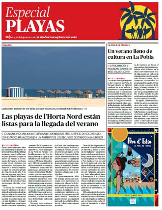 edición pdf 1 Junio 2018 Especial playas Horta Nord