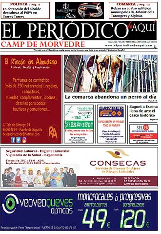 edición pdf 15 Julio 2016 Camp de Morvedre