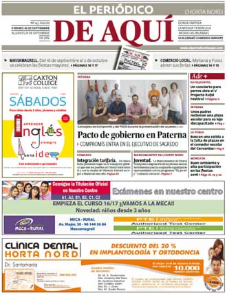 edición pdf 16 Septiembre Horta Nord