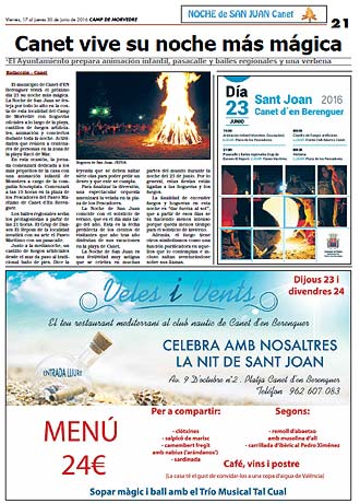 edición pdf 17 Junio 2016 Especial Canet