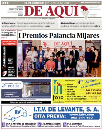 edición pdf 24 Julio 2018 Alto Palancia - Mijares