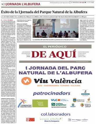 edición pdf 28 Abril 2017 Especial I Jornada Albufera de Valencia