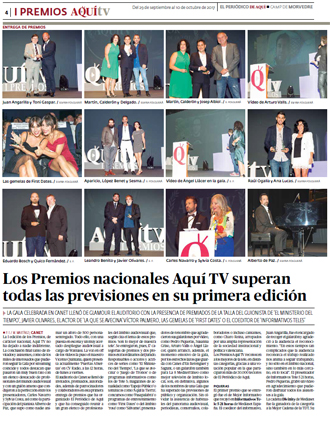 Especial Gala premios Aquí Televisión 2017