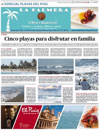 edición pdf 7 Julio. Especial Playa Puig