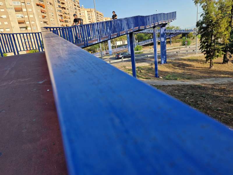 La pasarela del Barrio de la Luz. EPDA