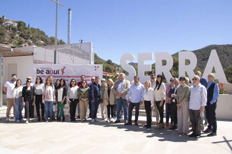 Foto de familia con todos los participante de las VI Jornadas de Turismo del Camp de TÃºria en Serra./JAIME SORIANO