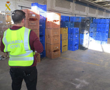 Muestras de los cajones incautados Muestras de los cajones incautados