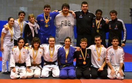 Medallistas del campeonato autonómico de Judo. Foto EPDA Medallistas del campeonato autonómico de Judo. Foto EPDA