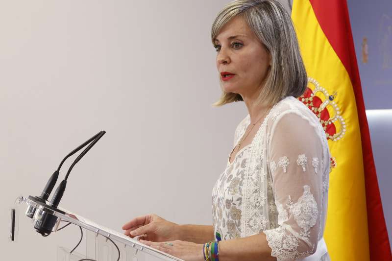 La portavoz de Sumar Vernica Martnez . EFEJ.P. Gandul
