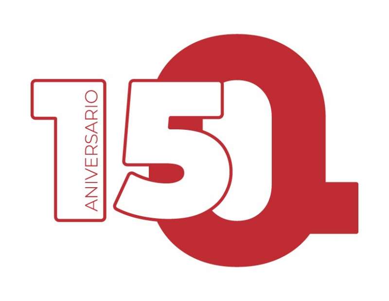 Logo conmemorativo del 15 aniversario.
