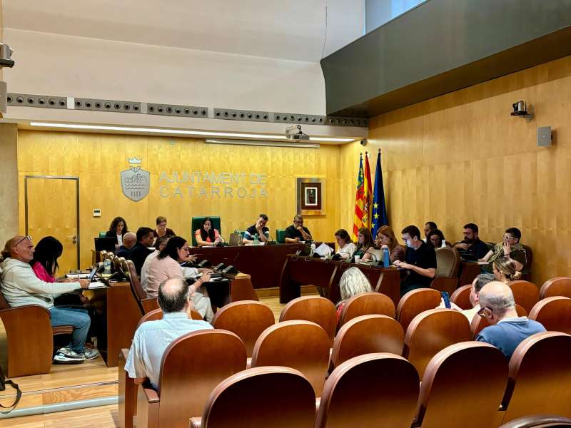 Lequip de govern al sal de plens. EPDA