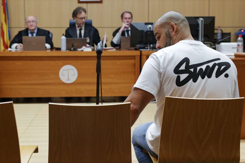 Juicio por un delito de odio a un hombre por insultos racistas a un jugador de ftbol menor de edad en Valencia. EFEManuel Bruque
