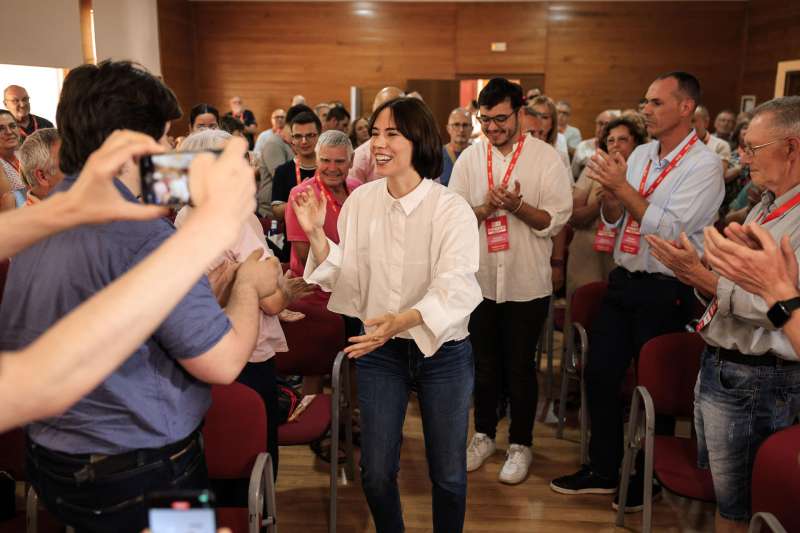 Morant asiste a la clausura del congreso comarcal de La Costera?Canal de Navarrs celebrado en Montesa. EFE Kai Forsterling